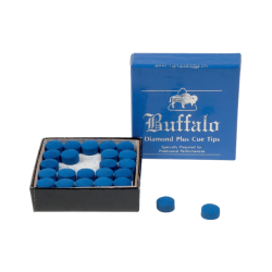 Preview: Leder Buffalo Blue Diamond 12mm